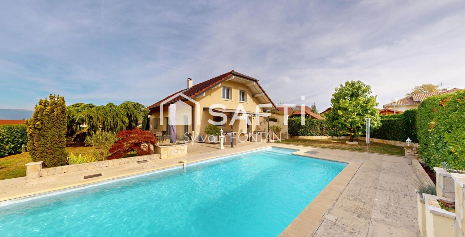 TRES BELLE MAISON, DE QUALITE, TRES BIEN ENTRETENUE, TRES BIEN EXPOSEE AU SOLEIL, AU CALME, AVEC PISCINE ET PROCHE DU COLLEGE AINSI QUE DU FUTUR LYCEE. — photo 1