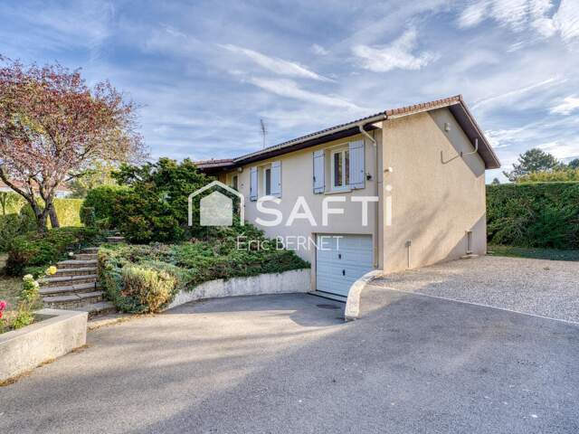 Maison de Plain pied de 91 M² avec un sous- sol complet terrain terrain piscinable — photo du bien