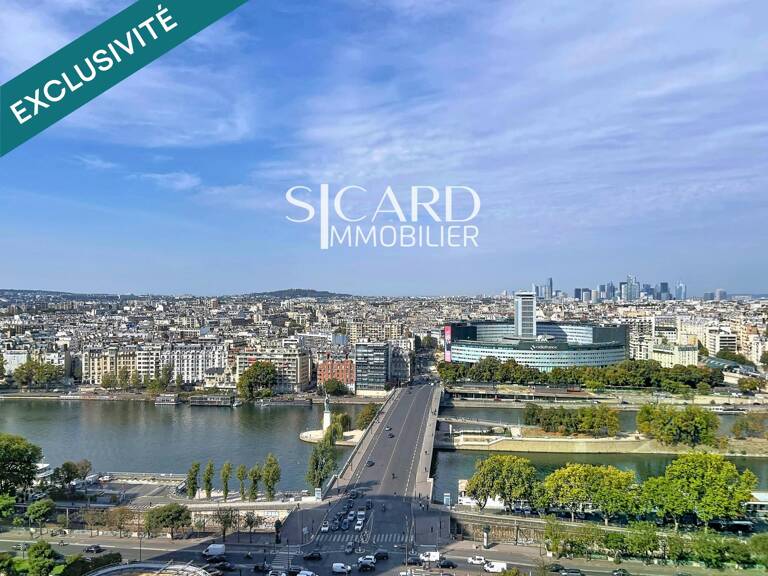 2 pièces 22e étage, vue Seine - Beaugrenelle — photo 1