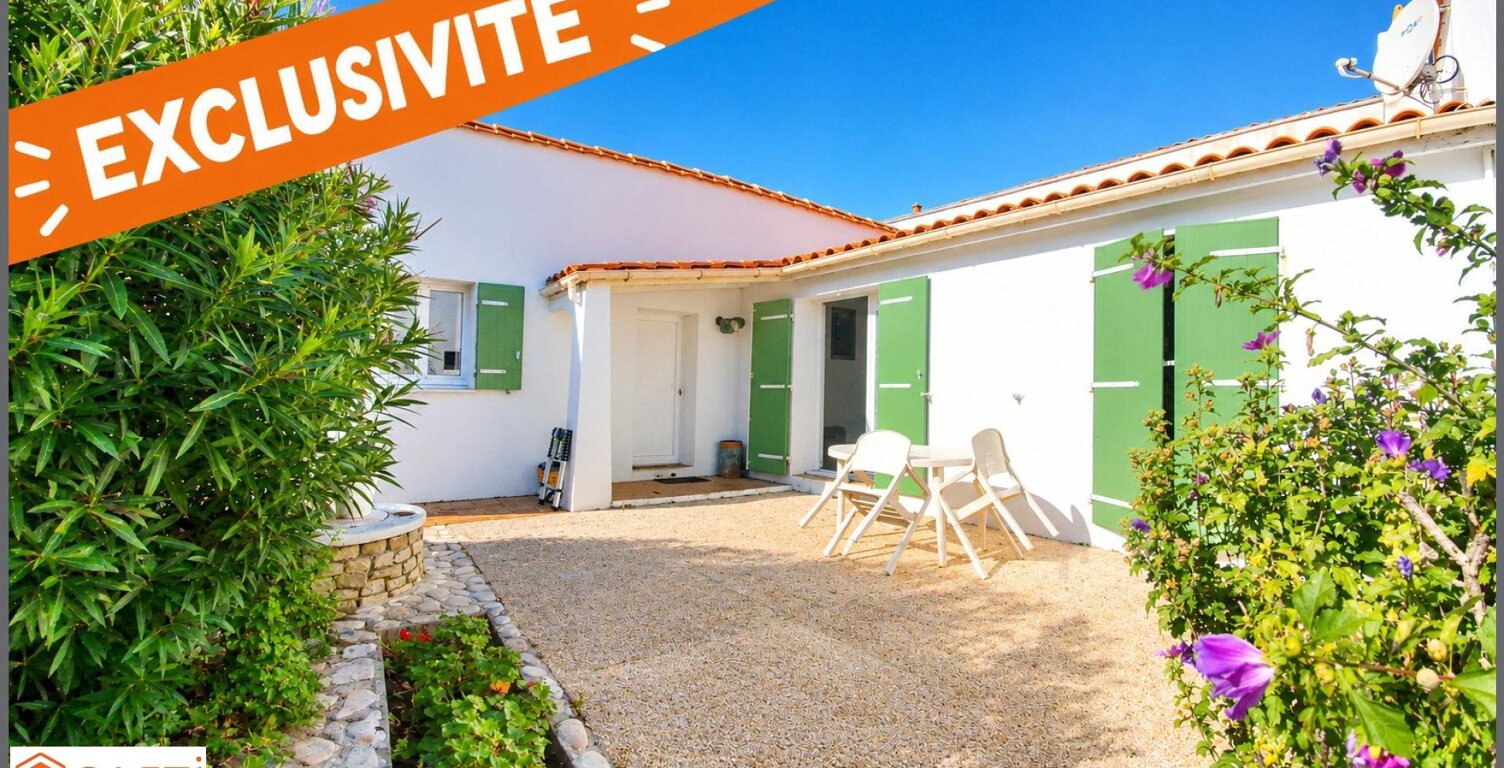 VIAGER MIXTE ÎLE DE RÉ - PLAIN-PIED 109 M² + 2 STUDIOS — photo 1