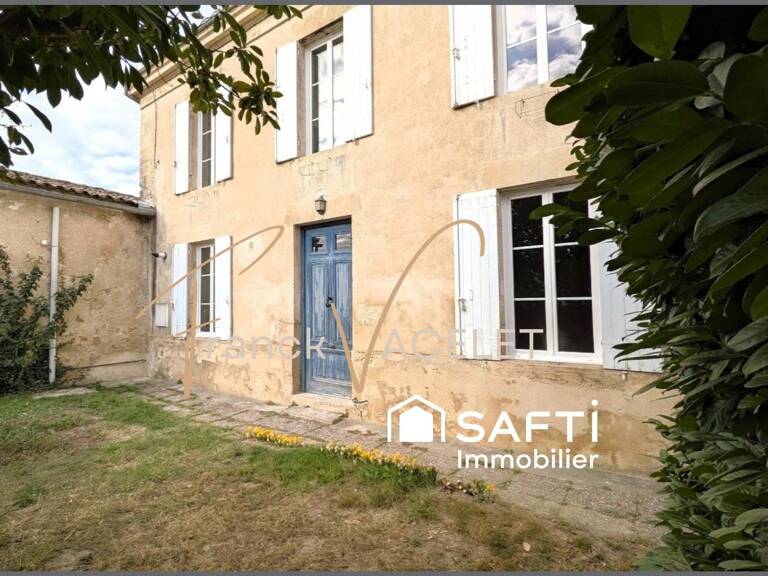 Charmante Girondine en pierre avec jardin clos et dépendance — photo 1