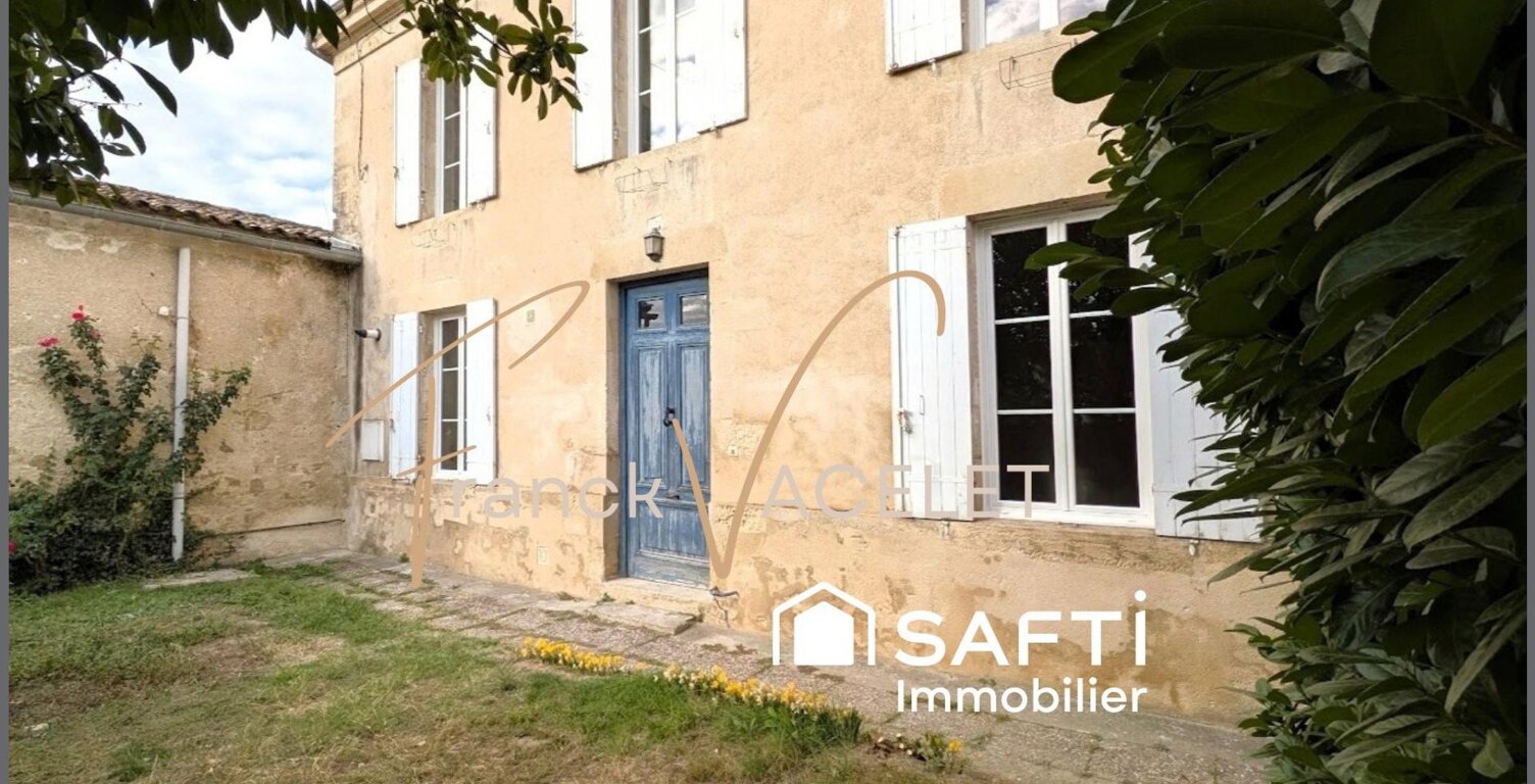 Charmante Girondine en pierre avec jardin clos et dépendance — photo 1