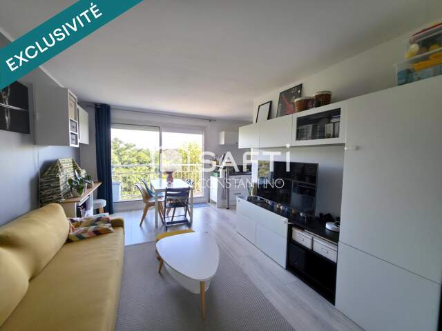 Appartement F3, 2 chambres, 50 m² avec Balcon — photo du bien