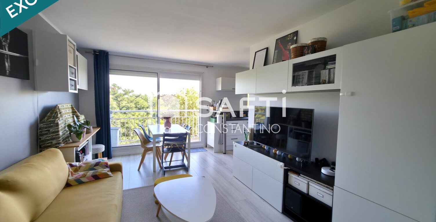 Appartement F3, 2 chambres, 50 m² avec Balcon — photo 1