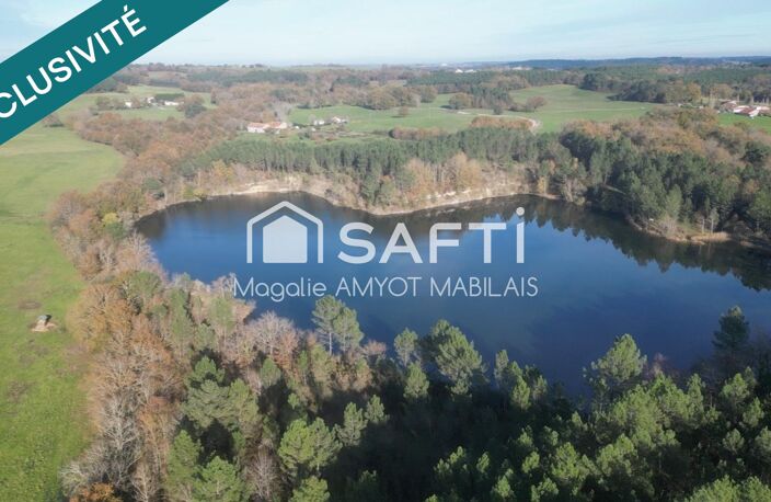 Étang privé 5 ha & 2 maisons : projet unique — photo 2
