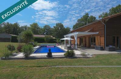 Villa contemporaine avec piscine et terrain constructible  Monclar de Quercy — photo du bien
