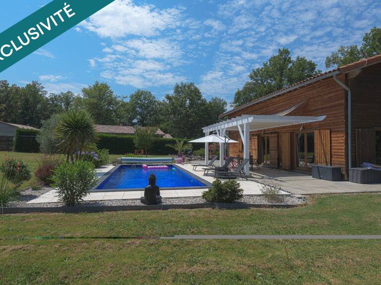 Villa contemporaine avec piscine et terrain constructible  Monclar de Quercy — photo 1