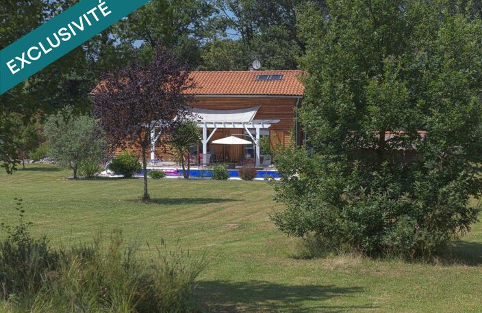 Villa contemporaine avec piscine et terrain constructible  Monclar de Quercy — photo 2