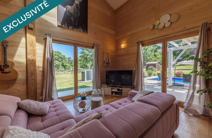 Villa contemporaine avec piscine et terrain constructible  Monclar de Quercy — photo 4