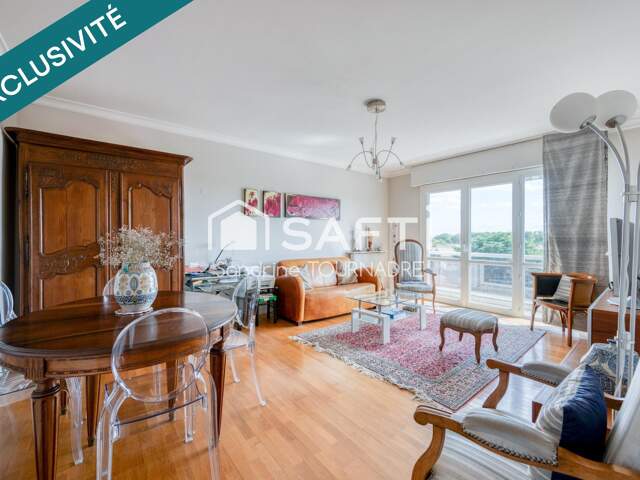 T4 Spacieux, lumineux, dernier étage avec balcon, vue dégagée, garage, cellier — photo du bien