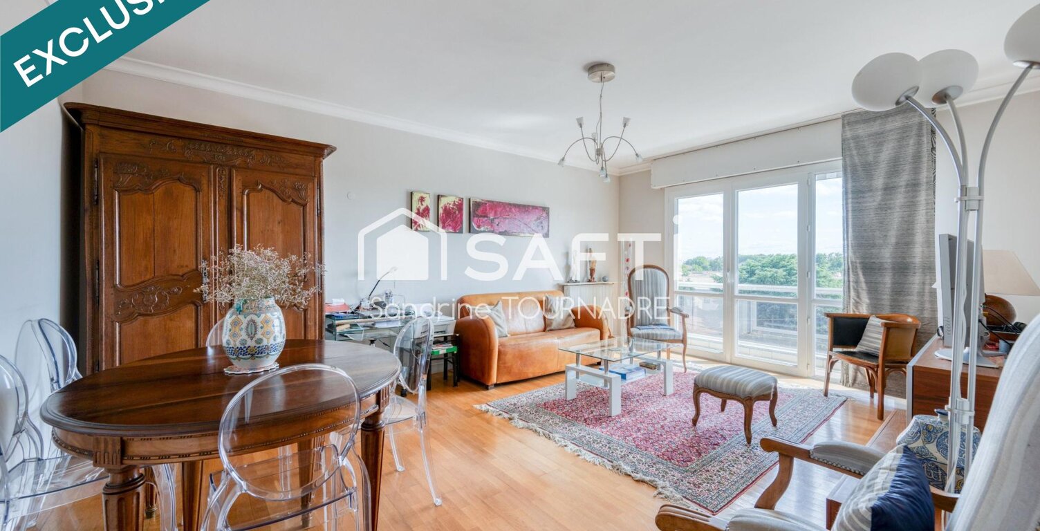T4 Spacieux, lumineux, dernier étage avec balcon, vue dégagée, garage, cellier — photo 1