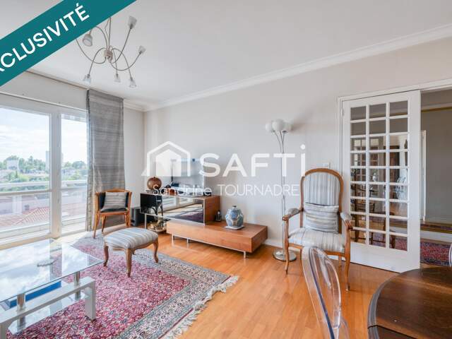 T4 Spacieux, lumineux, dernier étage avec balcon, vue dégagée, garage, cellier — photo du bien