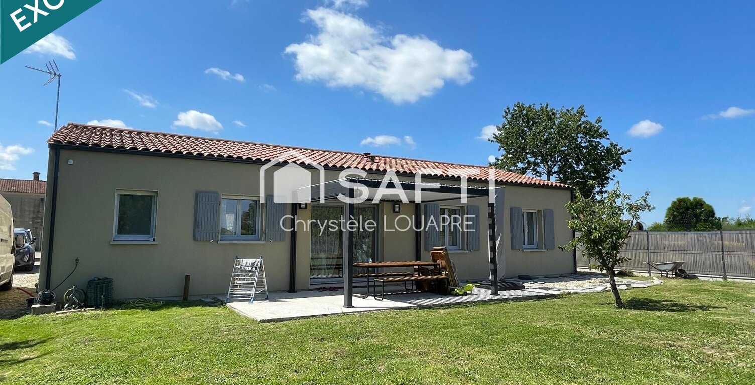 Pavillon de 2023  plain pied -   95 m²  3 chambres avec jardon et SANS travaux — photo 1