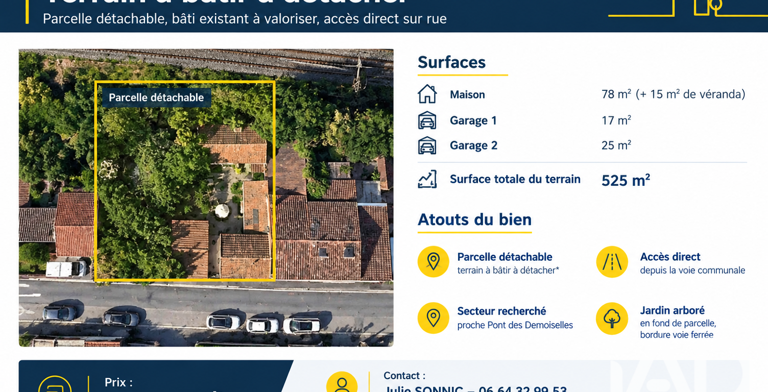 Vente Maison/villa 4 pièces — photo 1