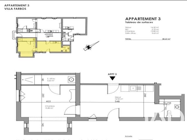 Vente Appartement 2 pièces — photo du bien