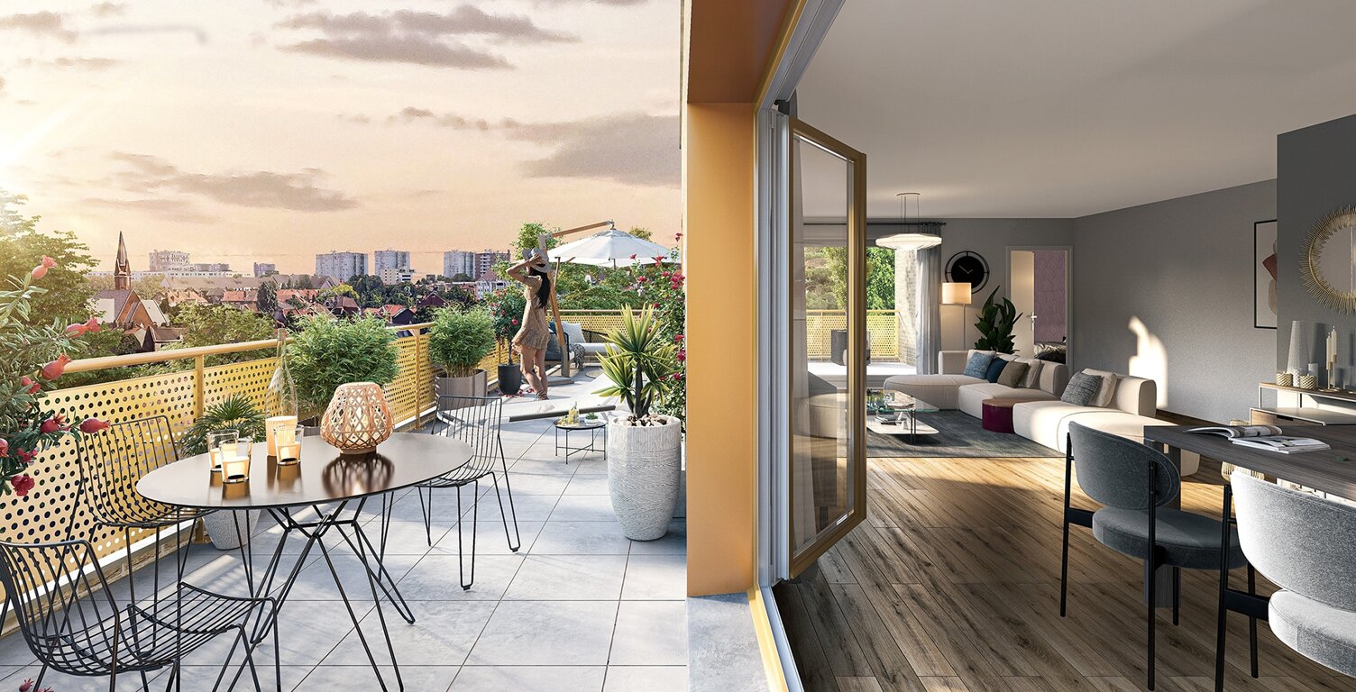 Superbe appartement 5p duplex en dernier étages et sans vis à vis  — photo 1