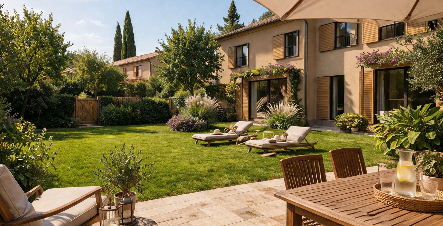 MAGNIFIQUE MAISON DE VILLE 3P 75M² DANS UN DOMAINE AVEC PISCINE — photo 1