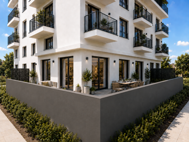 - T3 + terrasse 50m2, vue verdure, 10 min gare — photo 1