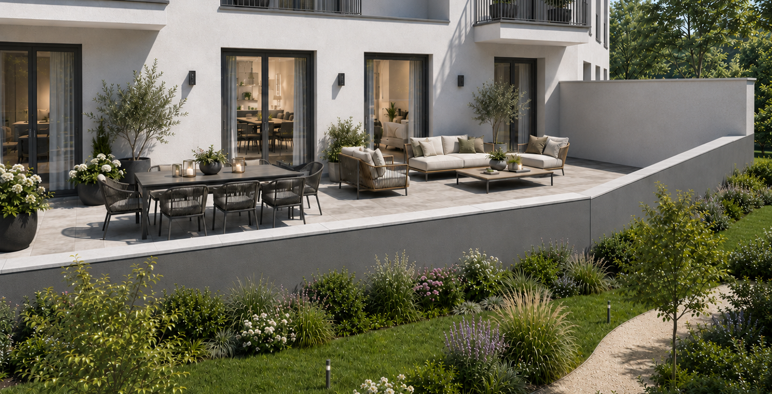  - T4 + terrasse 30m2, vue parc paysagé, 10 min gare — photo 1