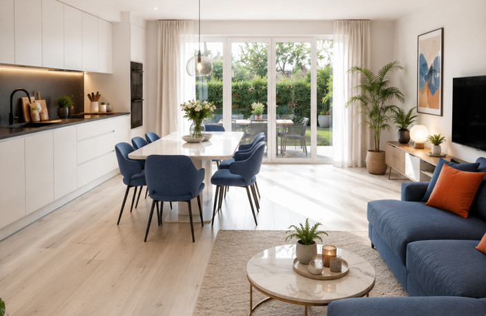  - T4 + terrasse 30m2, vue parc paysagé, 10 min gare — photo 2
