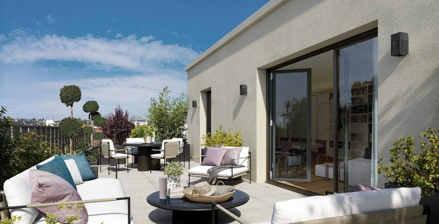  - TERRASSE 38 m2 ! T5 en duplex  — photo 1