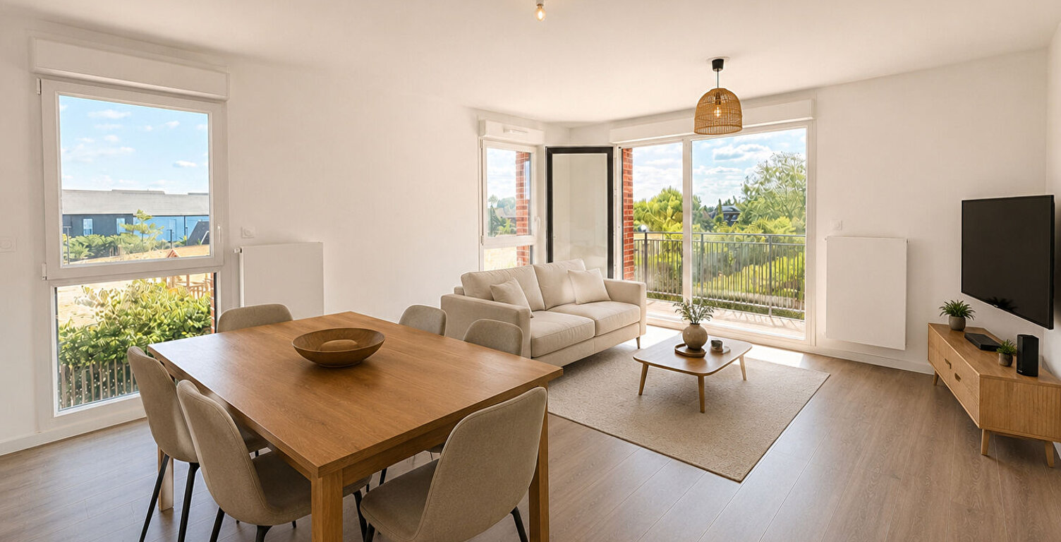 Appartement Templeuve En Pevele 3 pièce(s) 65 m2 — photo 1