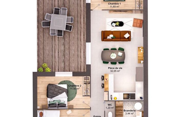 Maison 5 pièces 80 m2 — photo 4