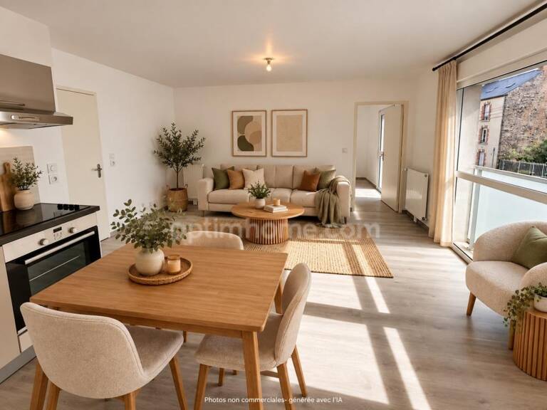 RENNES – SAINT-HÉLIER – APPARTEMENT T2 DE 45 M² AVEC PARKING SÉCURISÉ — photo 1