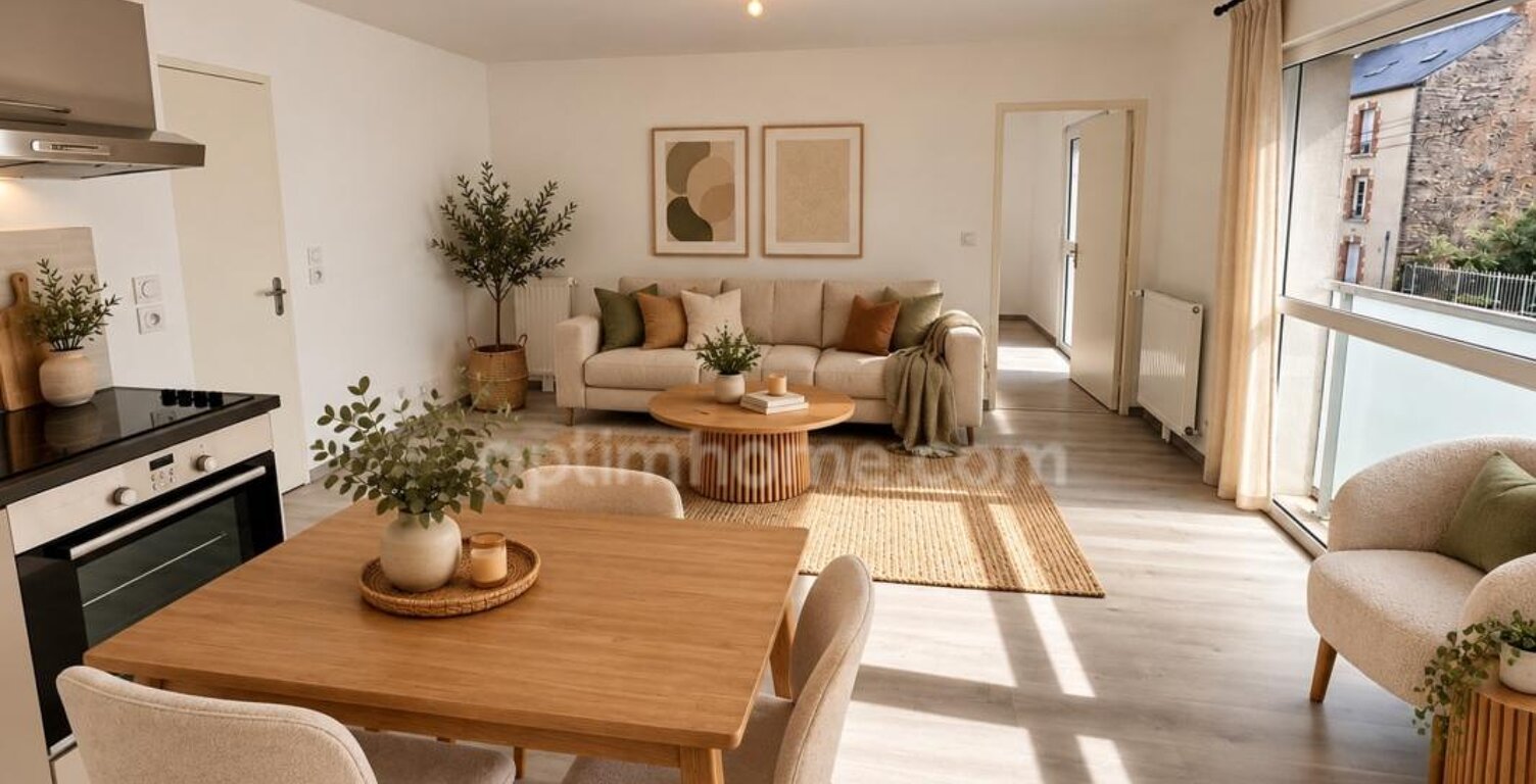 RENNES – SAINT-HÉLIER – APPARTEMENT T2 DE 45 M² AVEC PARKING SÉCURISÉ — photo 1