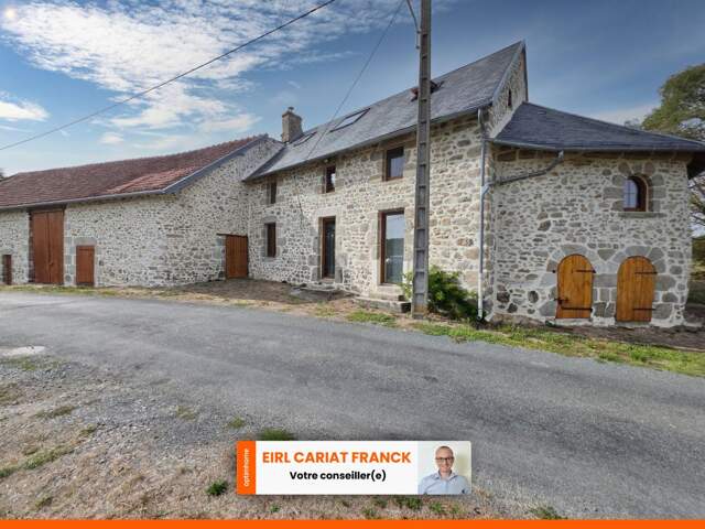 LONGÈRE EN PIERRE DE 124 M² AVEC 200 M² DÉPENDANCES , L’ENSEMBLE SUR 2478 M² DE TERRAIN CLOS — photo du bien