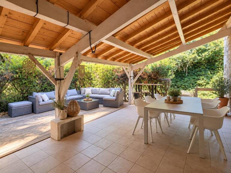 Maison en pierre - charme  - terrasse couverte et petit jardin - 3 chambres – La Romieu 32480 — photo 1