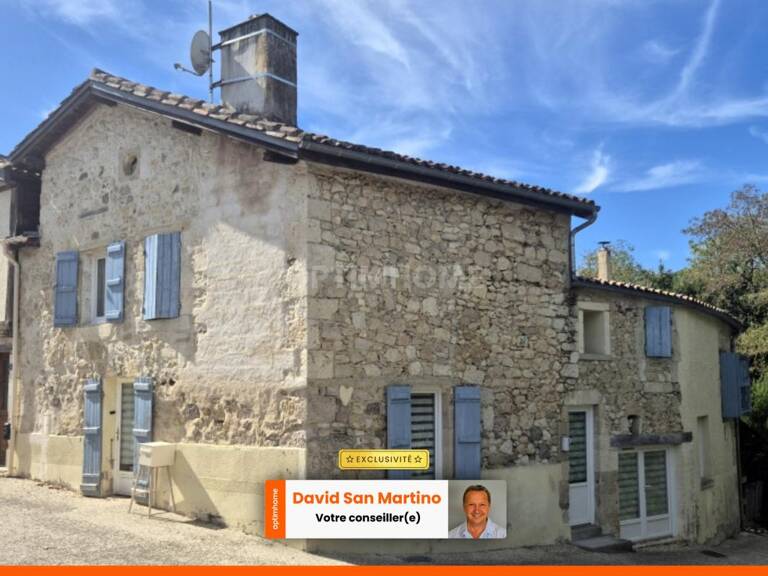 Maison en pierre - charme  - terrasse couverte et petit jardin - 3 chambres – La Romieu 32480 — photo 1