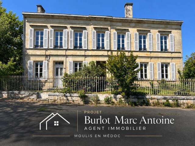 MOULIS-EN-MÉDOC – MAISON BOURGEOISE À DIVISER – PROJET INVESTISSEUR 4 À 5 LOGEMENTS — photo du bien
