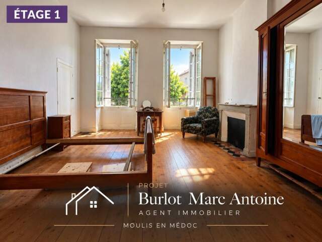 MOULIS-EN-MÉDOC – MAISON BOURGEOISE À DIVISER – PROJET INVESTISSEUR 4 À 5 LOGEMENTS — photo du bien