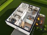 Projet de construction d'une maison 94.35 m² avec terrain à MONTCEL (63) — photo 3