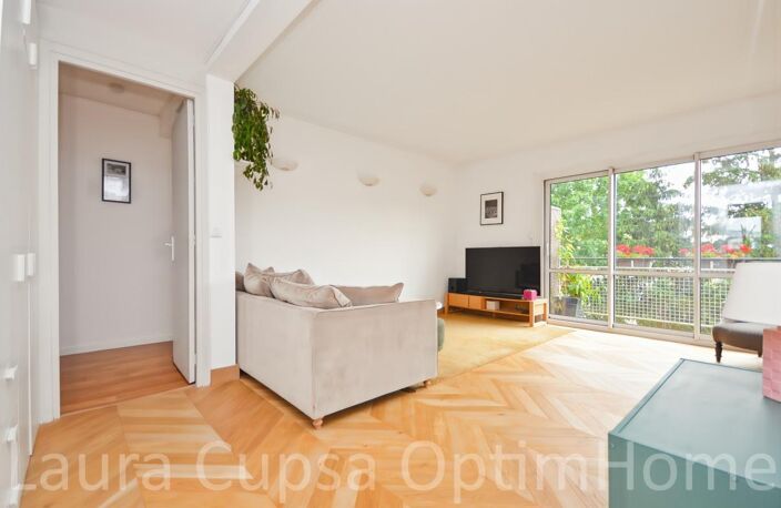 SCEAUX - 8 MIN RER SCEAUX - 3P - 55,65 M² - BALCON - 4E ET DERNIER ETAGE -  CAVE - PARKING LIBRE DANS RESIDENCE FERMEE - POSSIBILITE BOX — photo 2