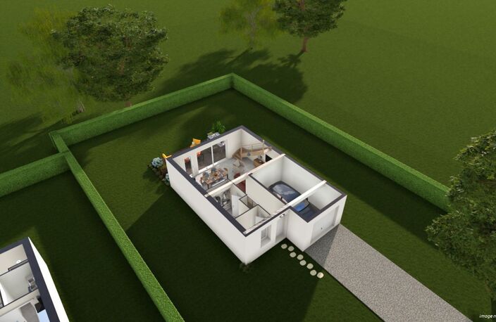 Projet de construction d'une maison 70 m² avec terrain à OLBY (63) — photo 3