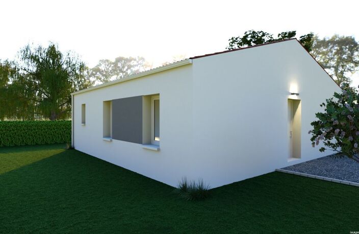 Projet de construction d'une maison 80.07 m² avec terrain à ROMAGNAT (63) — photo 2