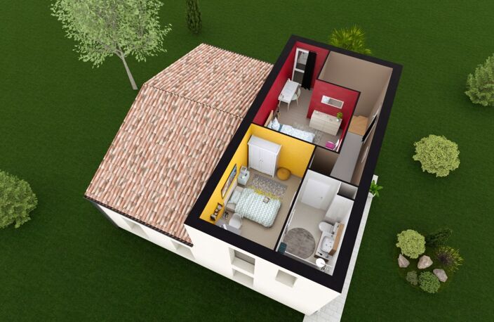 Projet de construction d'une maison 110.54 m² avec terrain à SAINT-PARDOUX (63) — photo 4