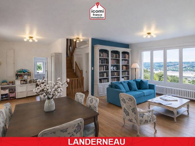 FINISTERE - Landerneau (29800) - A VENDRE - PROPRIETE DE 200M² - ESPACE VIE 100M² - 5 CHAMBRES - TERRAIN 3000M² - COUP DE COEUR ASSURE - AUCUN TRAVAUX - RARE ET EXCEPTIONNEL — photo 1