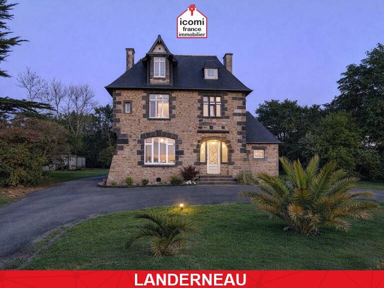 FINISTERE - Landerneau (29800) - A VENDRE - PROPRIETE DE 200M² - ESPACE VIE 100M² - 5 CHAMBRES - TERRAIN 3000M² - COUP DE COEUR ASSURE - AUCUN TRAVAUX - RARE ET EXCEPTIONNEL — photo 1