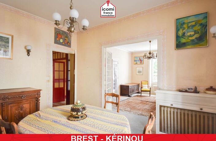 FINISTERE - Brest (29200) - A VENDRE - MAISON DE 268M2  A RENOVER - 8 CHAMBRES - 2 CAVES - JARDIN CLOS ARBORE DE 1250M² - PSCINE - POSSIBILITE DE CREER PLUSIEURS APPARTEMENTS — photo 4
