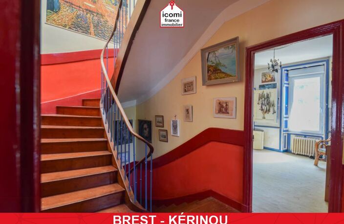 FINISTERE - Brest (29200) - A VENDRE - MAISON DE 268M2  A RENOVER - 8 CHAMBRES - 2 CAVES - JARDIN CLOS ARBORE DE 1250M² - PSCINE - POSSIBILITE DE CREER PLUSIEURS APPARTEMENTS — photo 5
