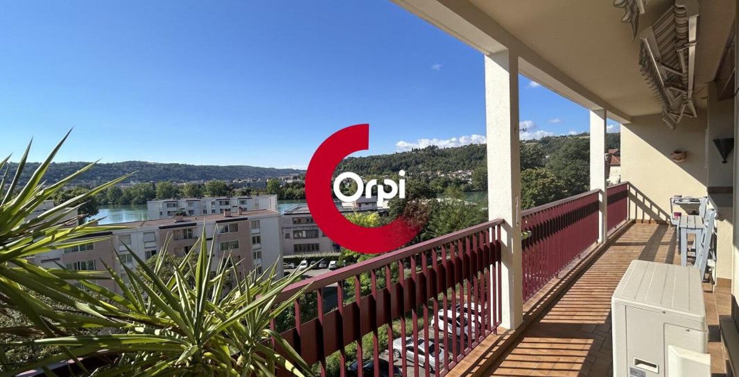 Appartement À Vendre - Vue dégagée sur le Rhône pour ce T3 spacieux avec terrasse et garage — photo 1