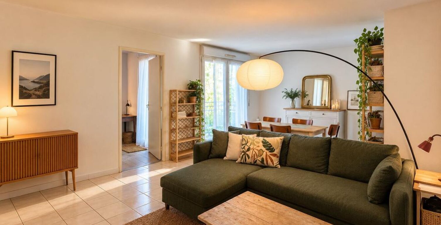 Appartement Bordeaux 2 pièce(s) 53.84 m2 — photo 1