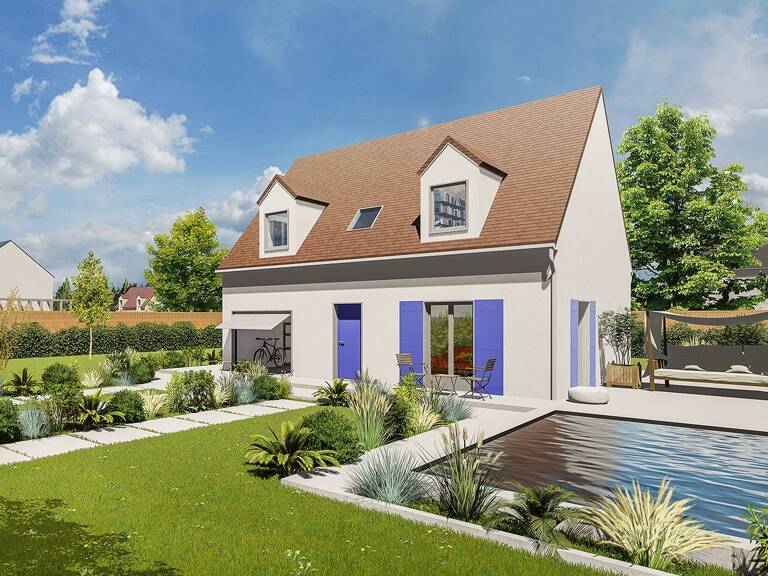 Faites construire votre maison 102.55 m² avec terrain à MITTAINVILLE (78) ! — photo 1
