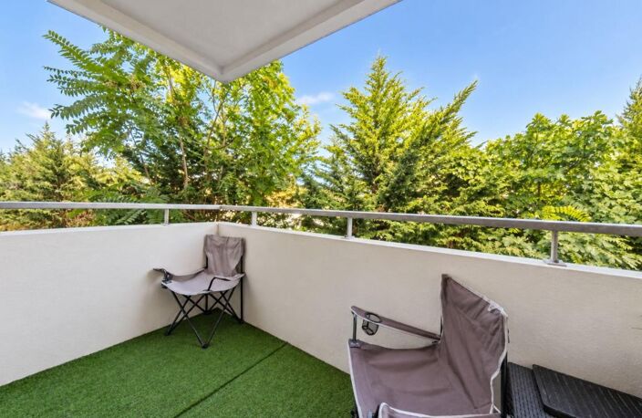 TOULOUSE NORD – Appartement T1BIS vendu loué avec balcon et parking — photo 4