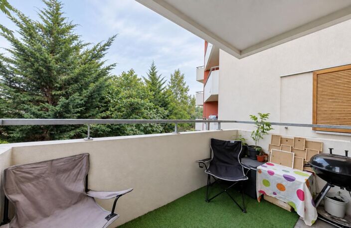 TOULOUSE NORD – Appartement T1BIS vendu loué avec balcon et parking — photo 5