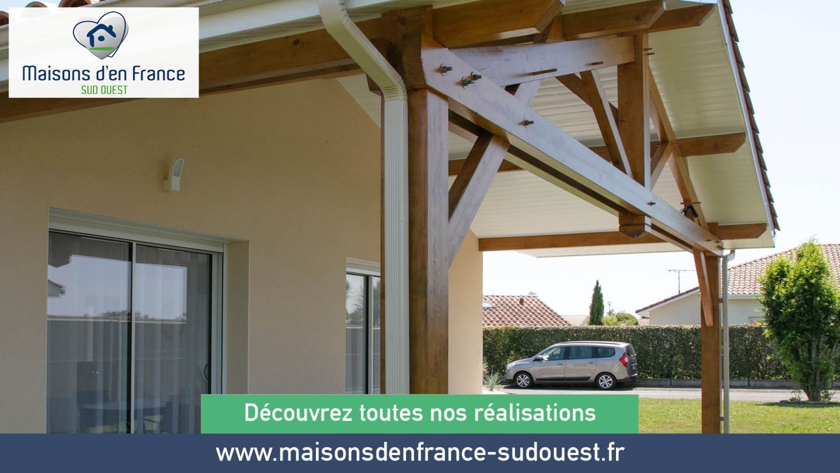 Projet de construction d'une maison 79.84 m² avec terrain à LEON (40)