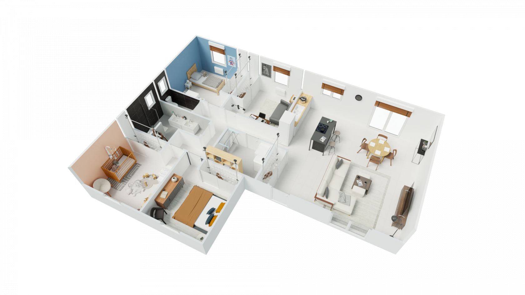 Marcheprime, Maison neuve 4 chambres avec terrain - à partir de 287000 €